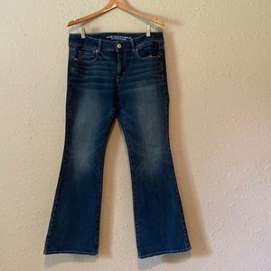 American Eagle Boot Cut Blue Jeans